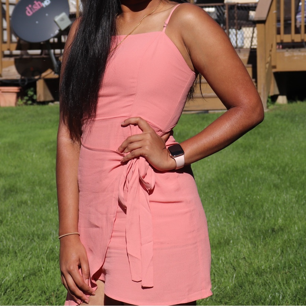 Pink dress!